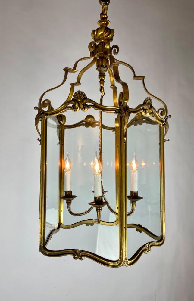 A large Louis XV lantern. 