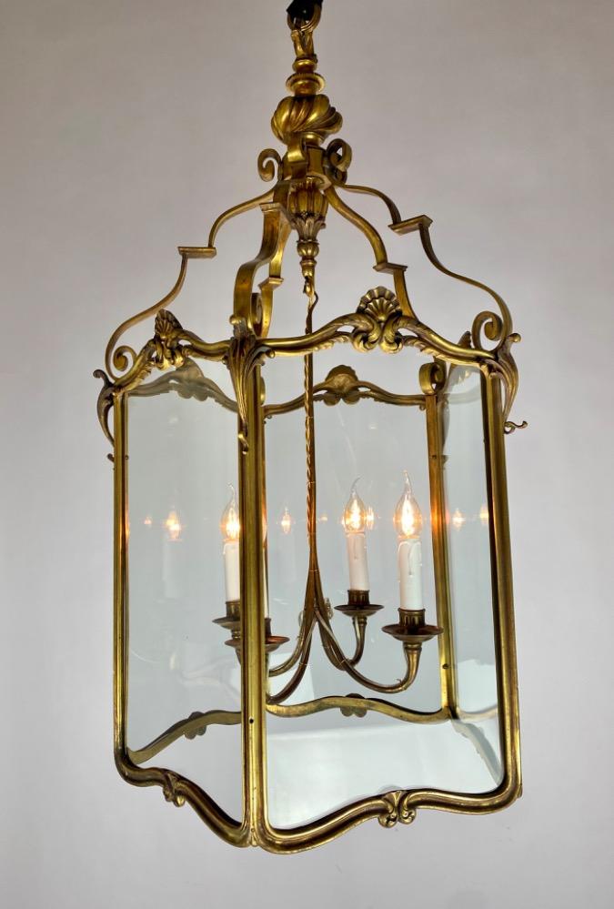 A large Louis XV lantern. 