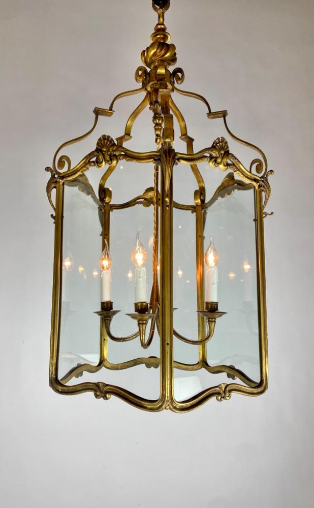 A large Louis XV lantern. 