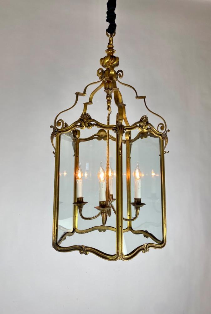 A large Louis XV lantern. 