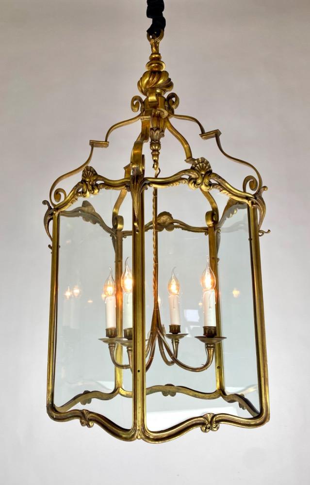 A large Louis XV lantern. 