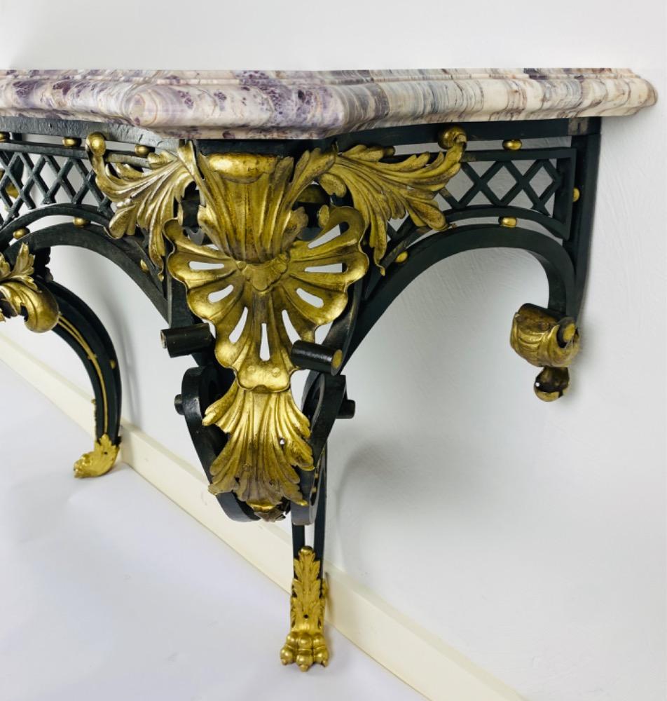 A Louis XV style console