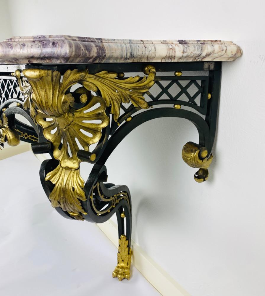 A Louis XV style console