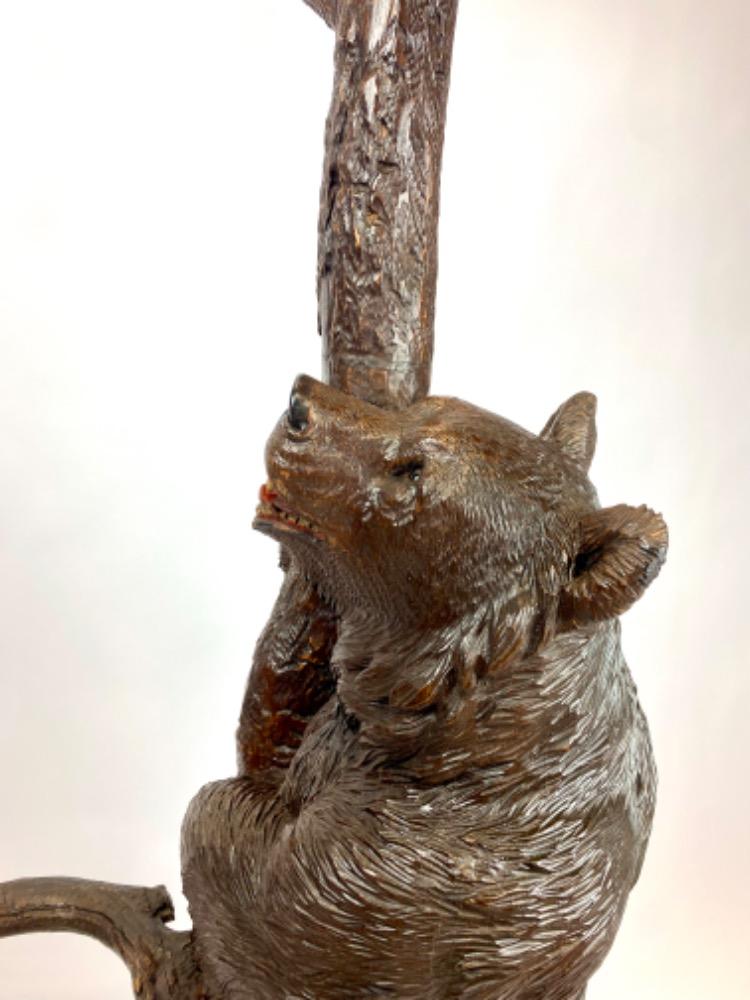 Black Forest  bear coat rack. 