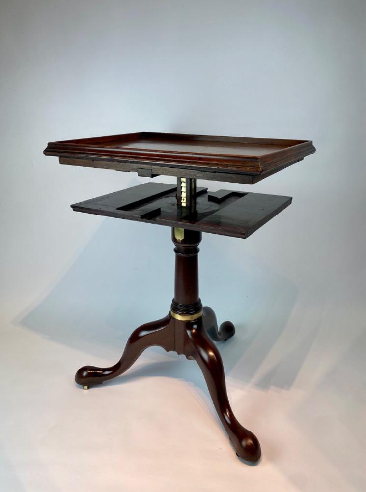 George III Cuban mahogany library / reading table