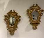 Pair Italian mirrors. 