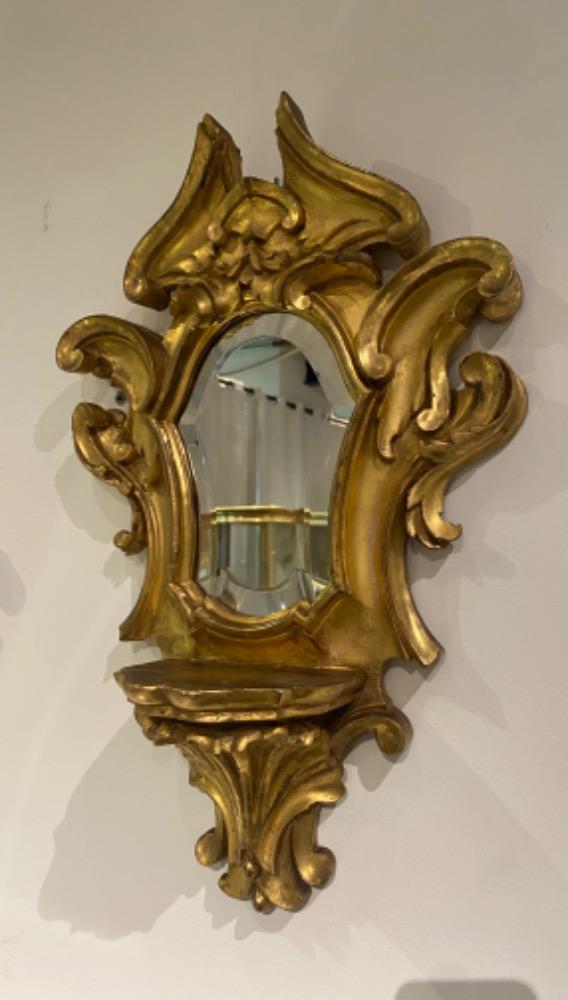 Pair Italian mirrors. 