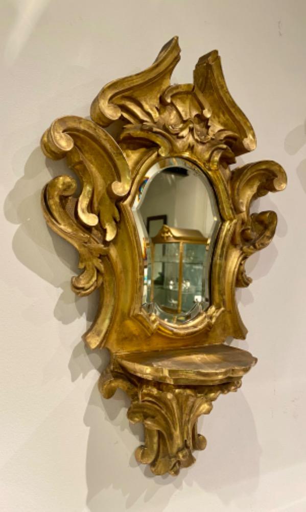 Pair Italian mirrors. 